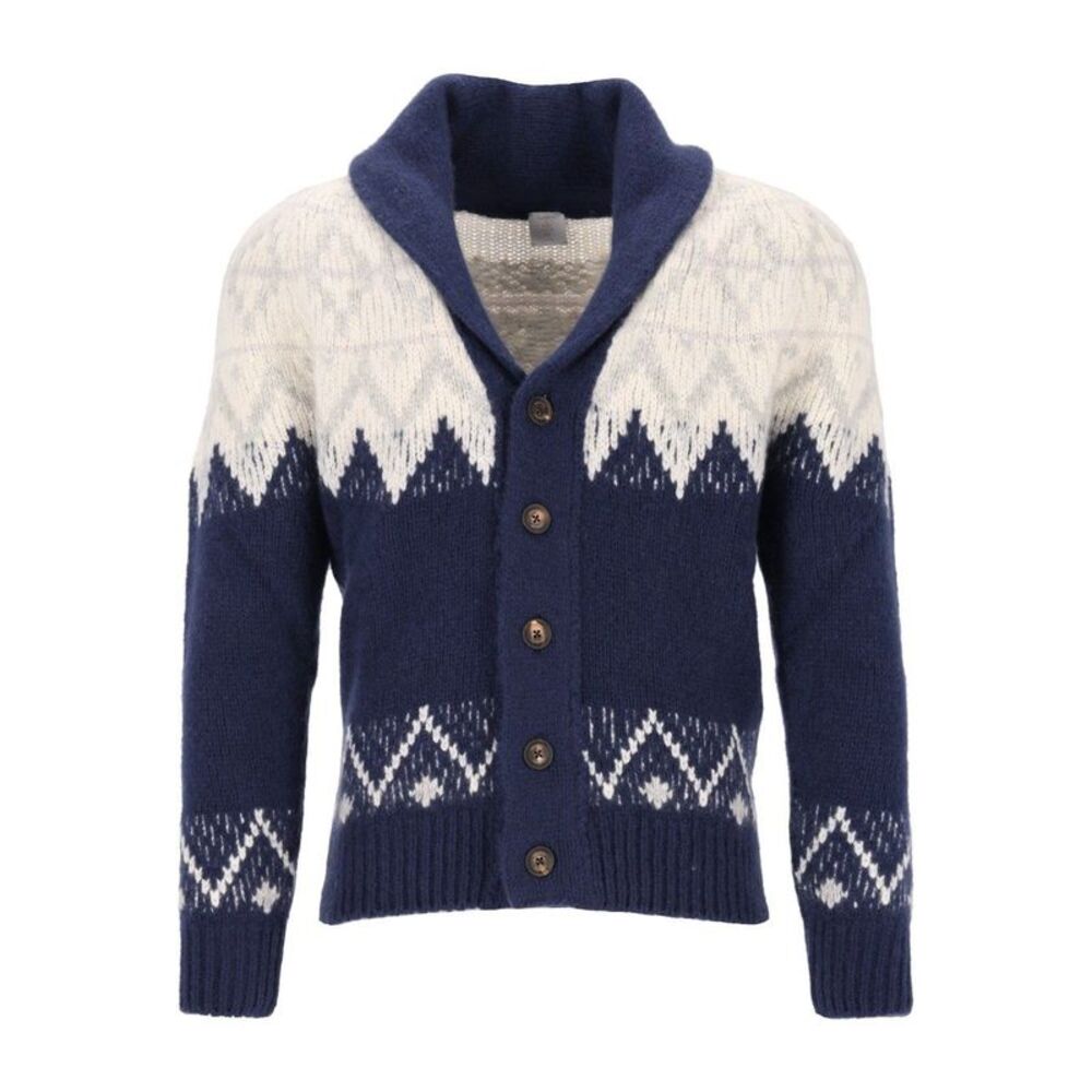 Eleventy Men Shawl Collar Cardigan